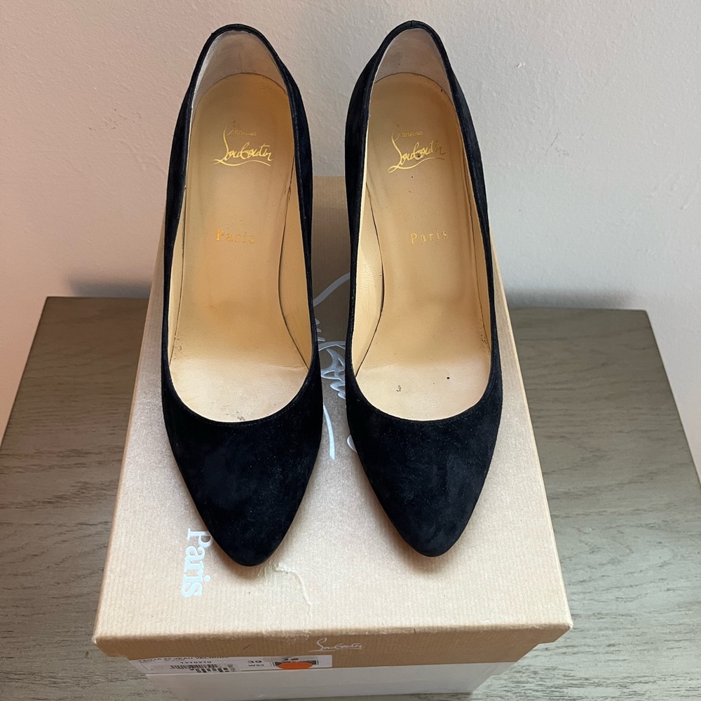 Christian Louboutin Tanja Black Suede